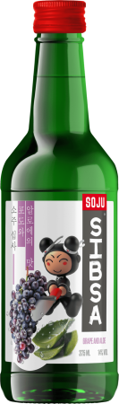 Напиток спиртной Soju Sibsa Винограда-Алоэ 0,37л 14%